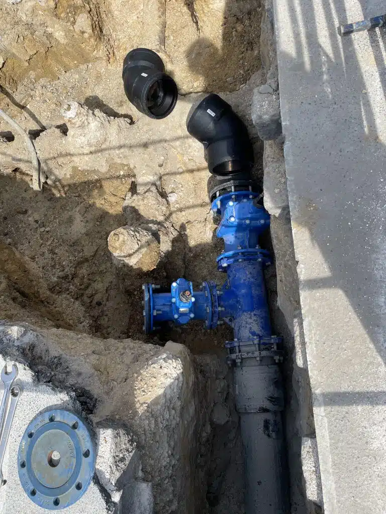 Travaux patrimoniaux rue de Paris Gretz armainvilliers (place de l'église)